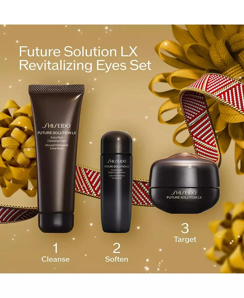 商品Shiseido|3-Pc. Future Solution LX Revitalizing Eyes & Lips Skincare Set,价格¥1240,第2张图片详细描述
