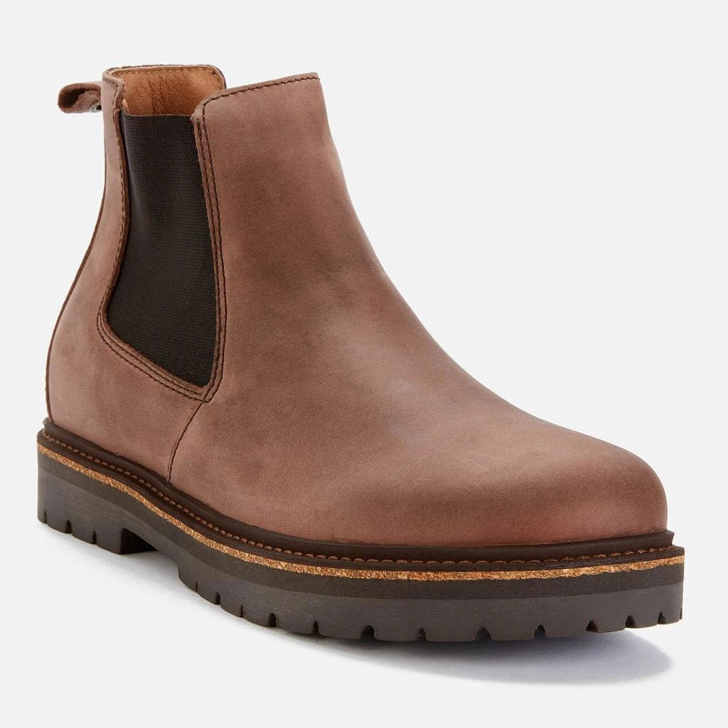 商品Birkenstock|BIRKENSTOCK WOMEN'S STALON NUBUCK CHELSEA BOOTS - MOCCA,价格¥1119,第2张图片详细描述