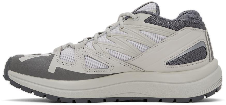 商品Salomon|Off-White & Grey Odyssey Mid Advanced Sneakers,价格¥1360,第5张图片详细描述