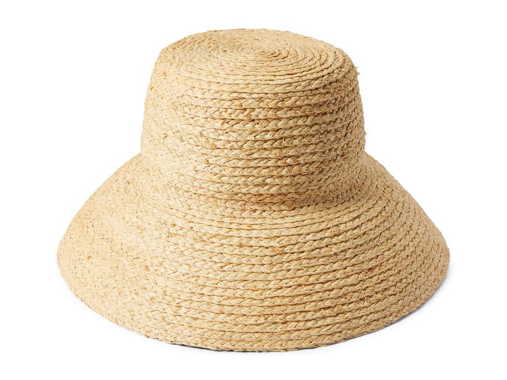 Raffia Long Brim Bucket Hat商品第1张图片规格展示