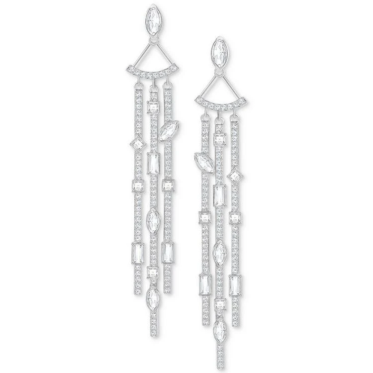 商品Swarovski|Silver-Tone Crystal Ear Jacket Earrings,价格¥1265,第1张图片