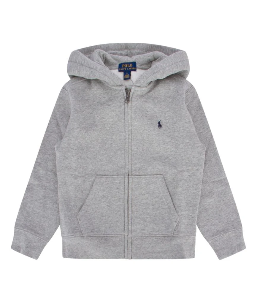 商品Ralph Lauren|Ralph Lauren Kids Zip-Up Long-Sleeved Hoodie,价格¥518,第1张图片