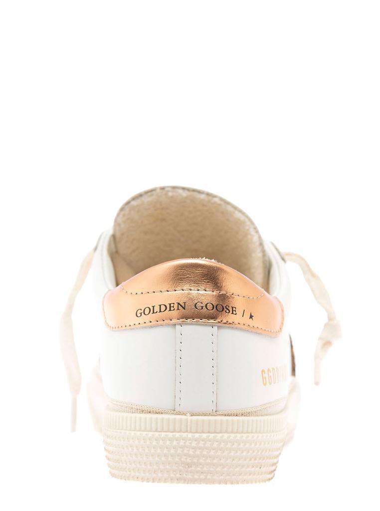 商品Golden Goose|Golden Goose Kids Girls Super Star Sneakers With Leopard Star,价格¥2257,第6张图片详细描述