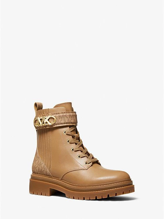 商品Michael Kors|Parker Leather Combat Boot,价格¥376,第1张图片