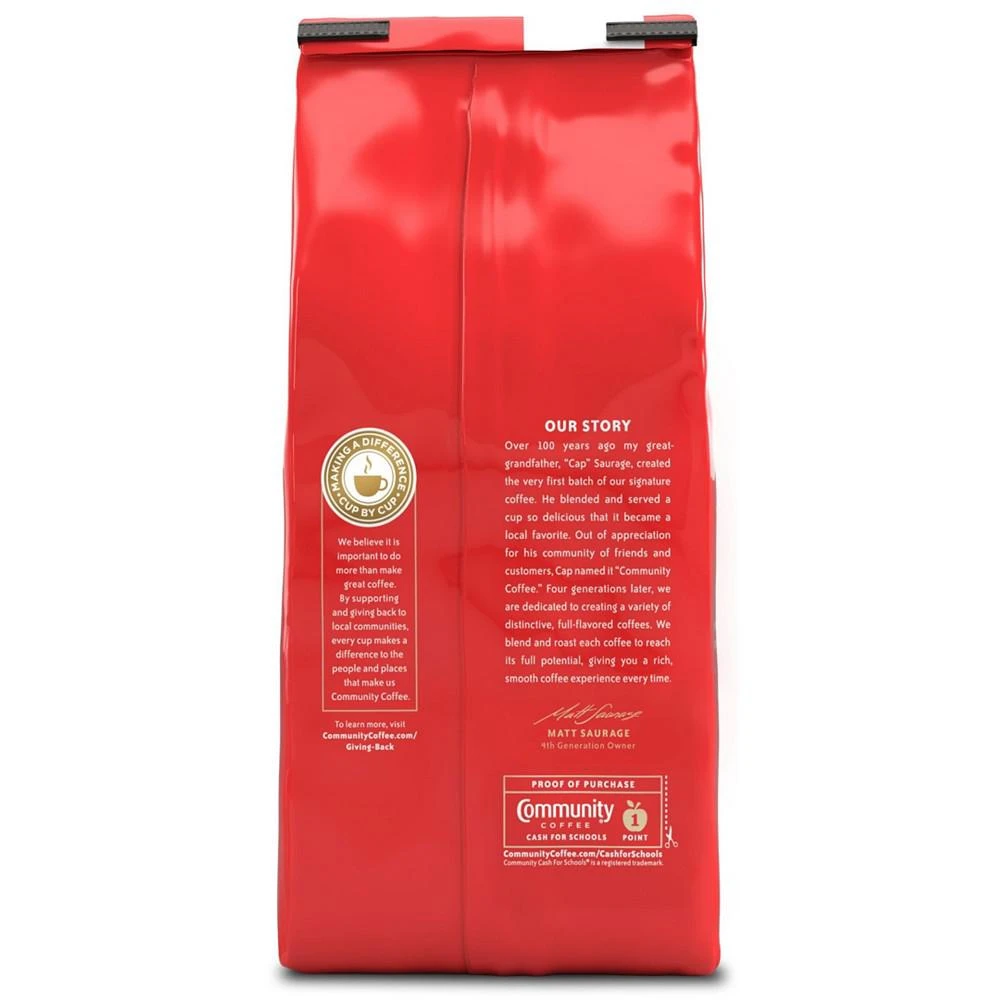 商品Community Coffee|Coffee and Chicory Medium-Dark Roast, 12 Oz - 6 Pack,价格¥463,第5张图片详细描述
