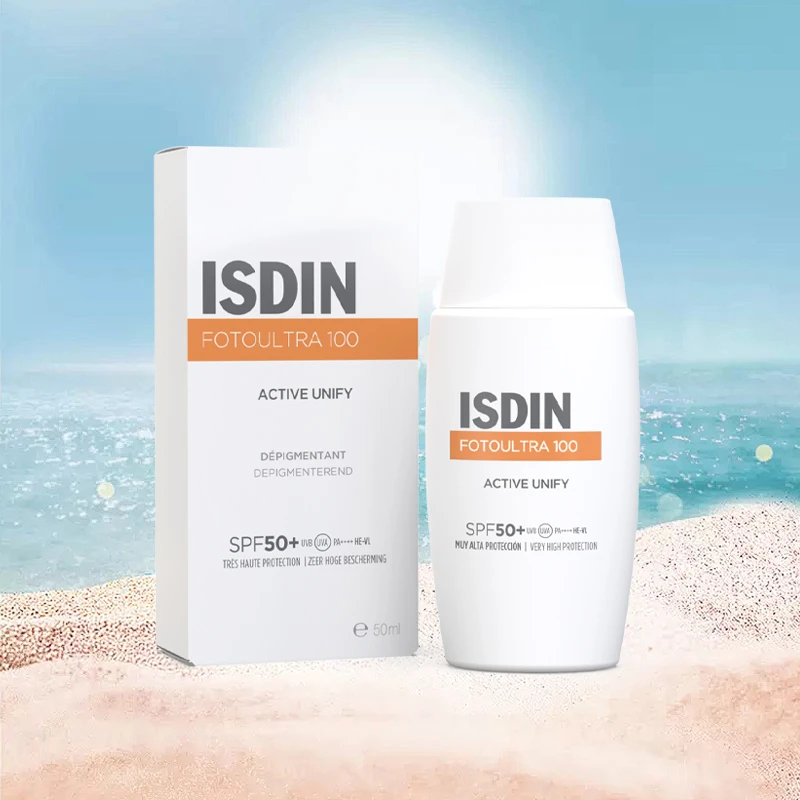 Isdin怡思丁水感亮肤防晒液50ml SPF50+ 商品