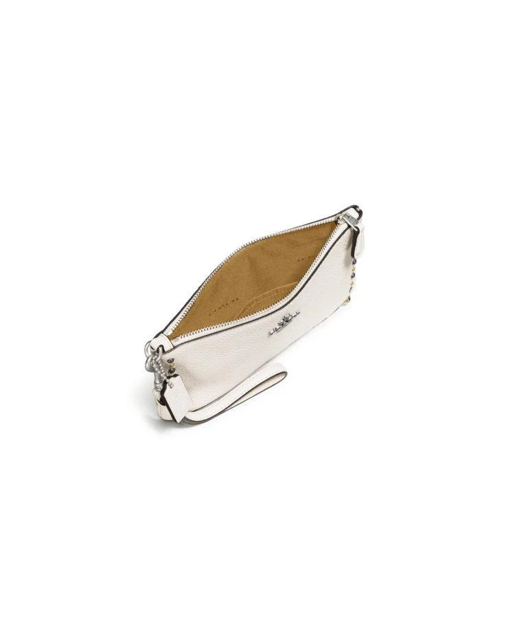 商品Coach|Prairie Riveted Leather Wristlet,价格¥378,第2张图片详细描述