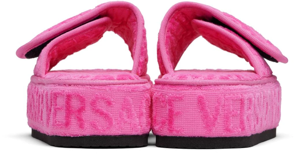 商品Versace|Pink 'I Heart Baroque' Slippers,价格¥3197,第2张图片详细描述