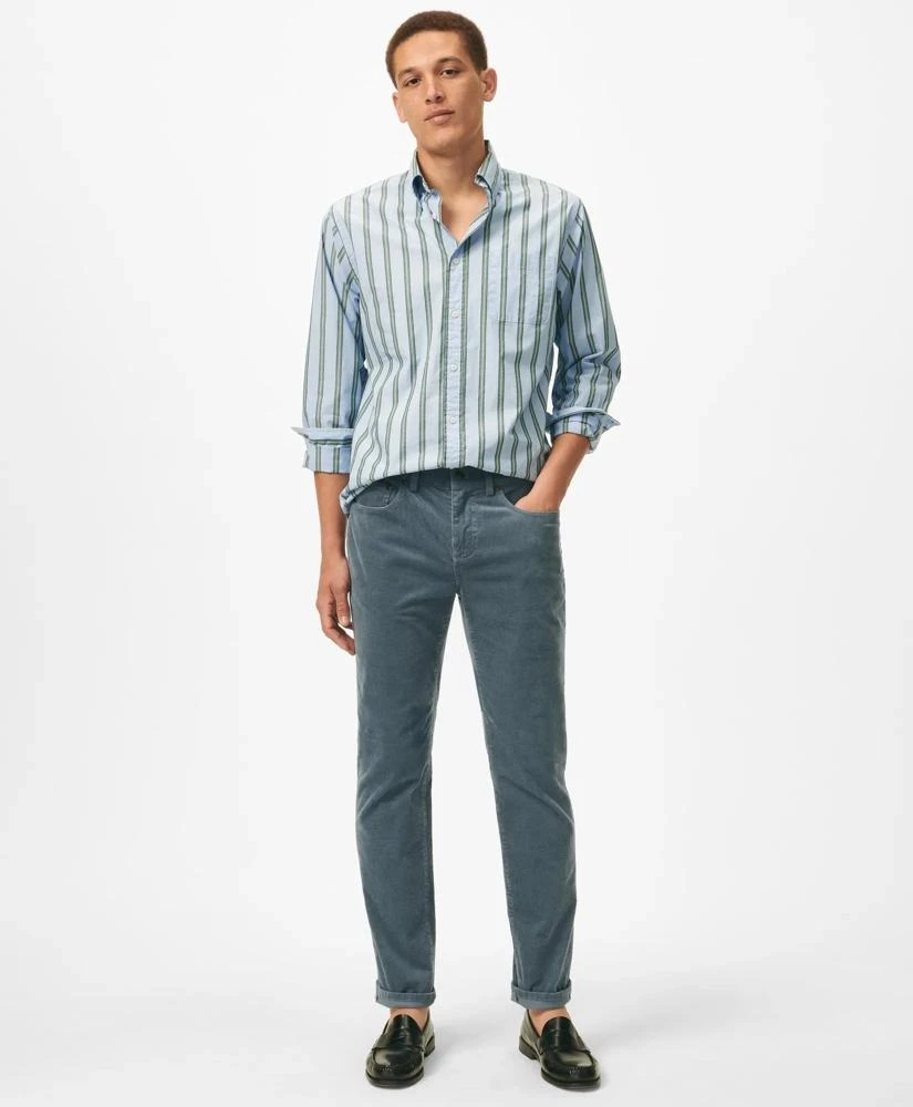 商品Brooks Brothers|Slim Fit Five-Pocket Stretch Corduroy Pants,价格¥499,第2张图片详细描述