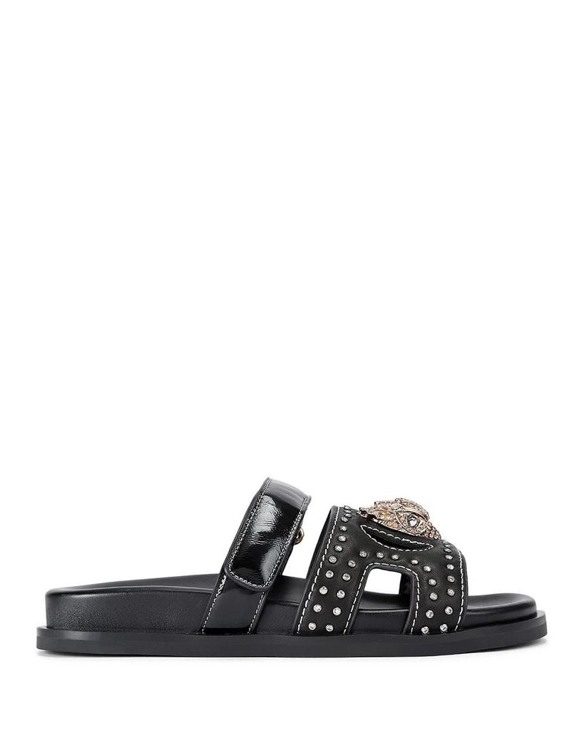 商品Kurt Geiger|Women's Eagle Studded Cutout Sandals,价格¥870,第1张图片