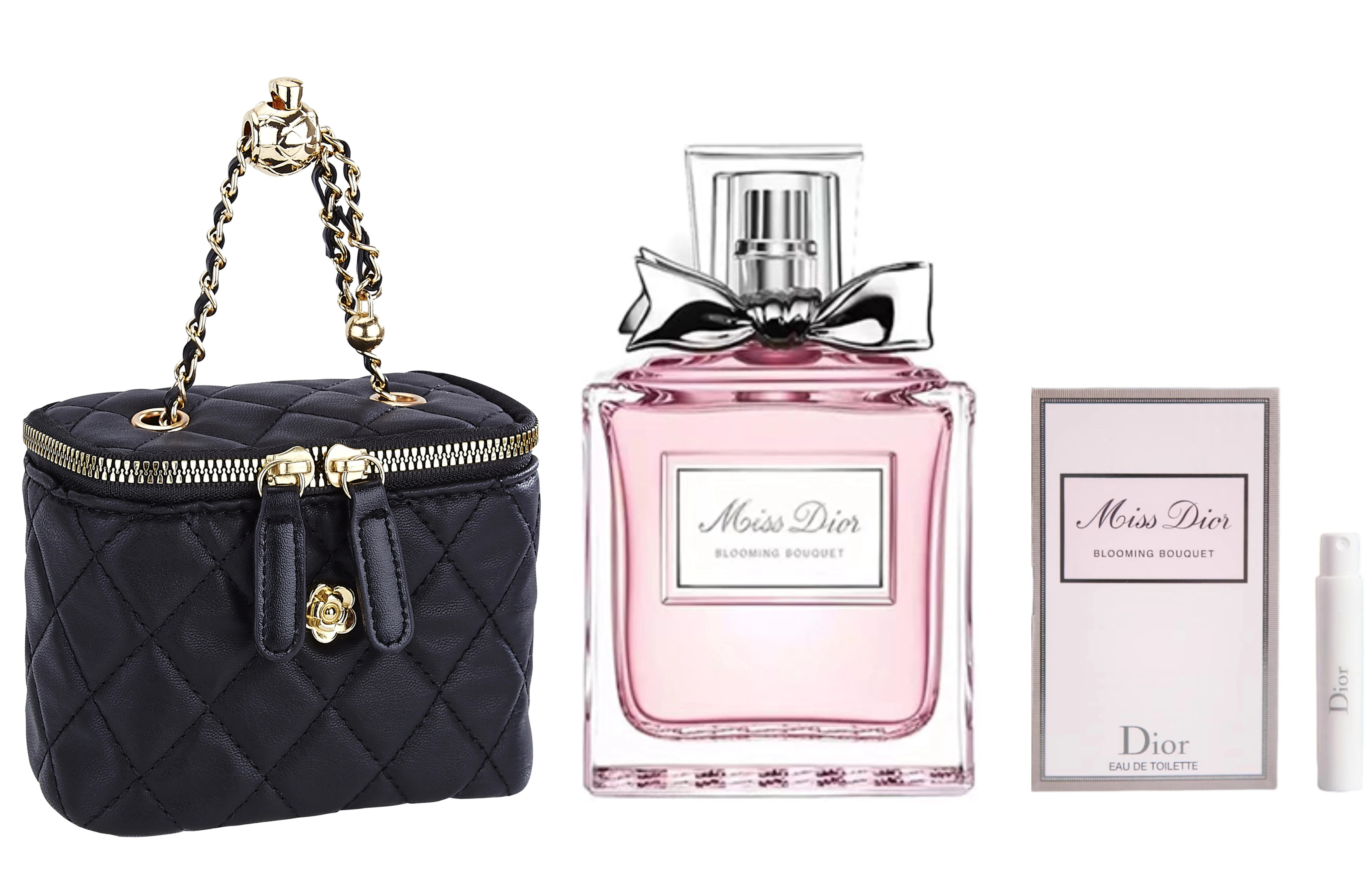 商品[国内直发] Dior|Dior 迪奥 小姐花漾女士淡香水30ml/50ml/100ml+花漾甜心女士淡香体验装+迷你单肩包  清新,价格¥780,第4张图片详细描述