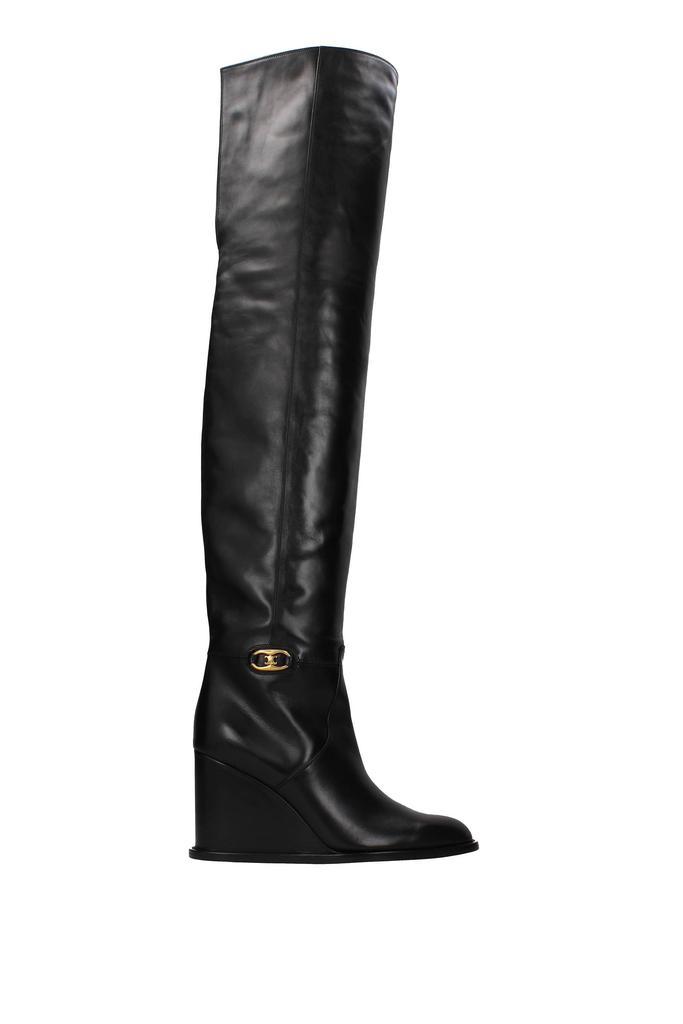 商品Celine|Boots Leather Black,价格¥4743,第1张图片