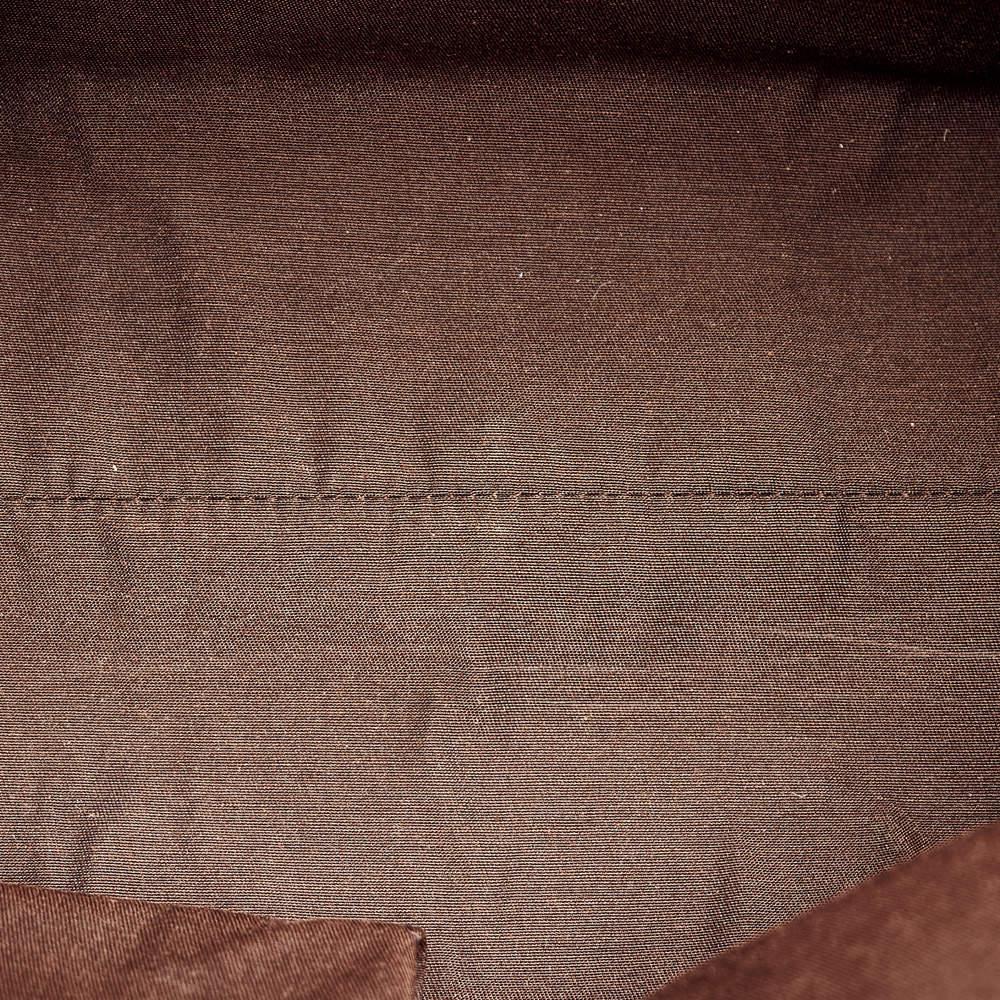 Gucci Beige/Black/Brown  Canvas Tote Bag商品第5张图片规格展示