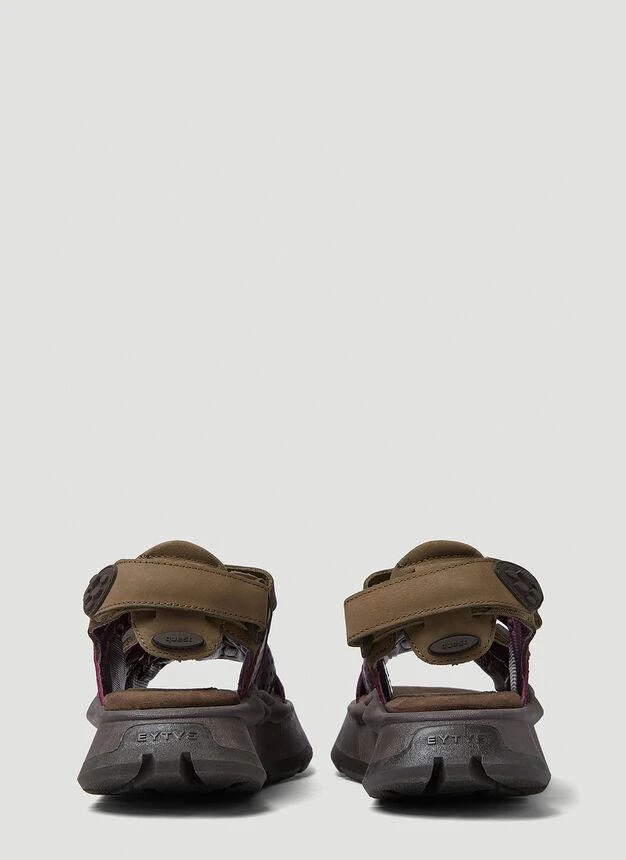 商品Eytys|Quest Platform Sandals in Brown,价格¥1205,第4张图片详细描述