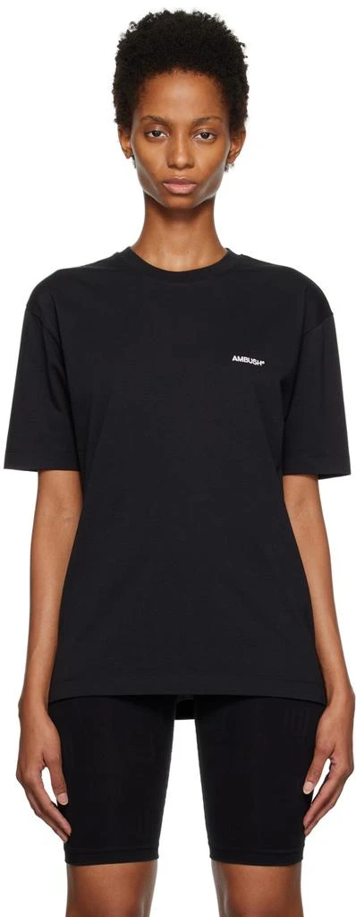 商品Ambush|Three-Pack Black Embroidered T-Shirt,价格¥1010,第1张图片