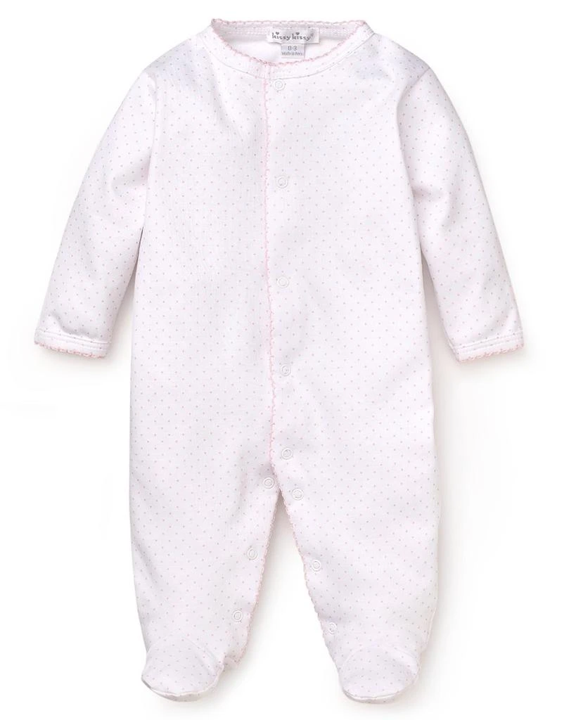 商品Kissy Kissy|Girls' Printed Dot Footie - Baby,价格¥322,第1张图片