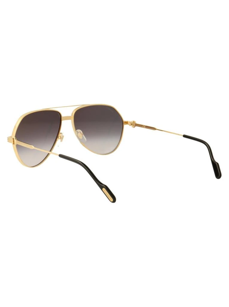 商品Cartier|Cartier Aviator-Frame Sunglasses,价格¥6618,第4张图片详细描述