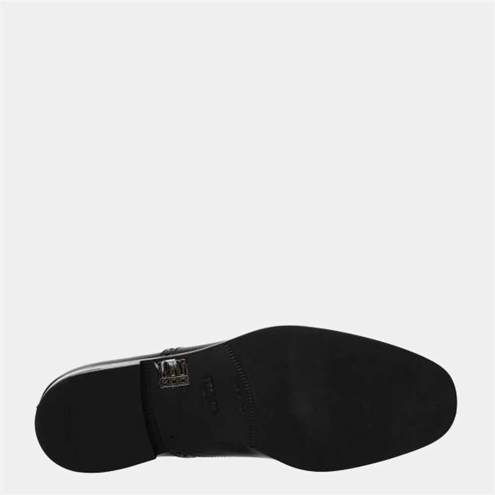 商品Prada|Prada Black Leather brogue Lace Up And Monkstrap Shoes Size US 8 EU 41,价格¥7143,第5张图片详细描述