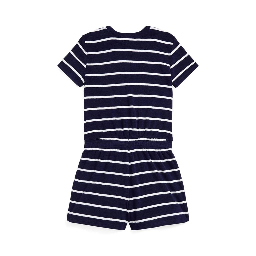 商品Ralph Lauren|Striped Terry Romper (Big Kids),价格¥334,第2张图片详细描述