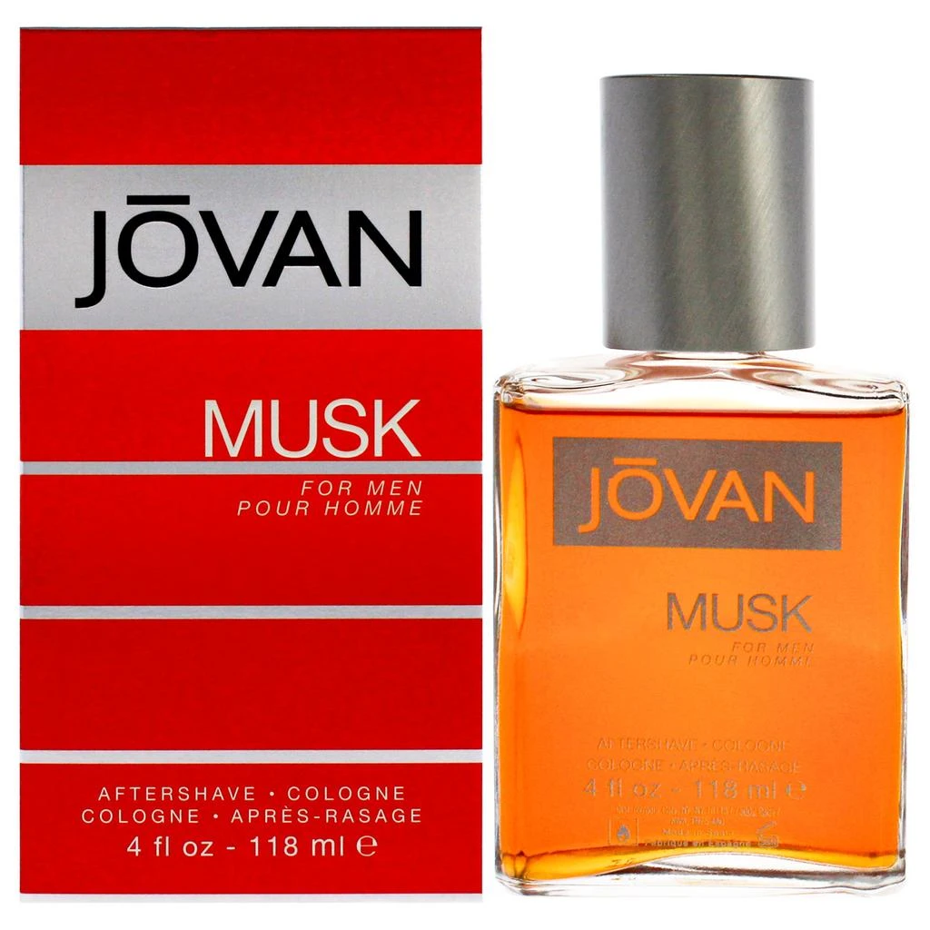 商品JOVAN|Jovan Musk by Jovan for Men - 4 oz After Shave Cologne,价格¥199,第1张图片