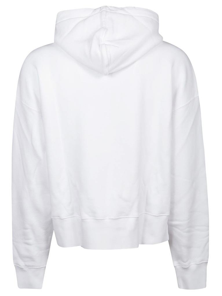 Palm Angels Men's  White Cotton Sweatshirt商品第2张图片规格展示