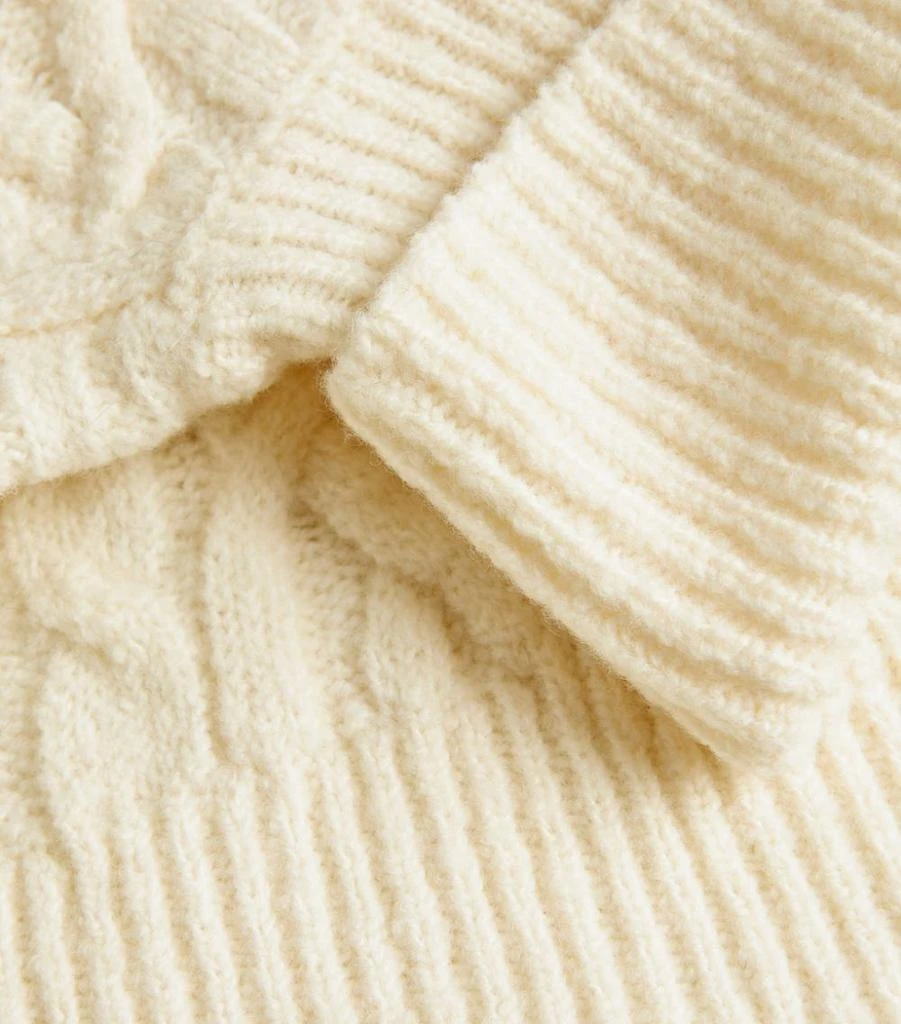 商品Vince|Cable-Knit Rollneck Sweater Vest,价格¥2607,第5张图片详细描述