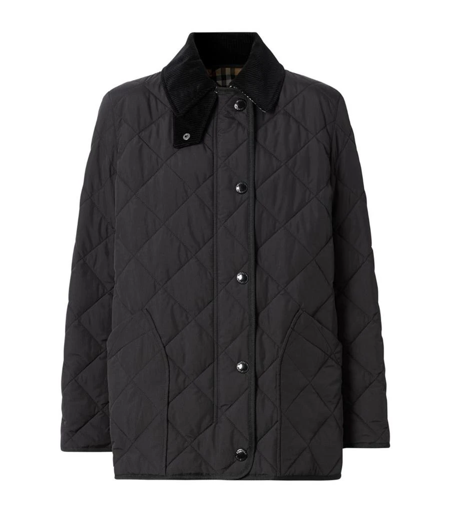 商品Burberry|Quilted Barn Jacket,价格¥10184,第1张图片
