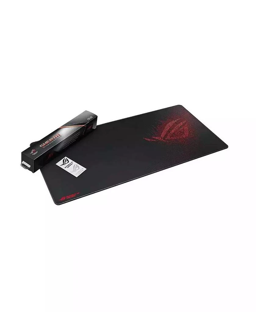 商品ASUS|NC01 ROG SHEATH BLK Sheath Gaming Table Support & Extra Large Mouse Pad & Black & Red,价格¥387,第1张图片