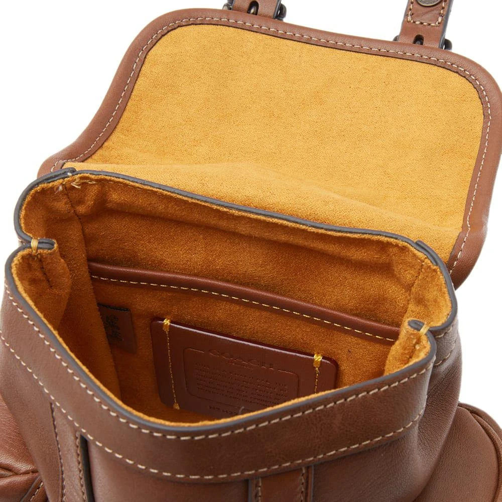 商品Coach|Coach Hitch Leather Backpack,价格¥3598,第4张图片详细描述