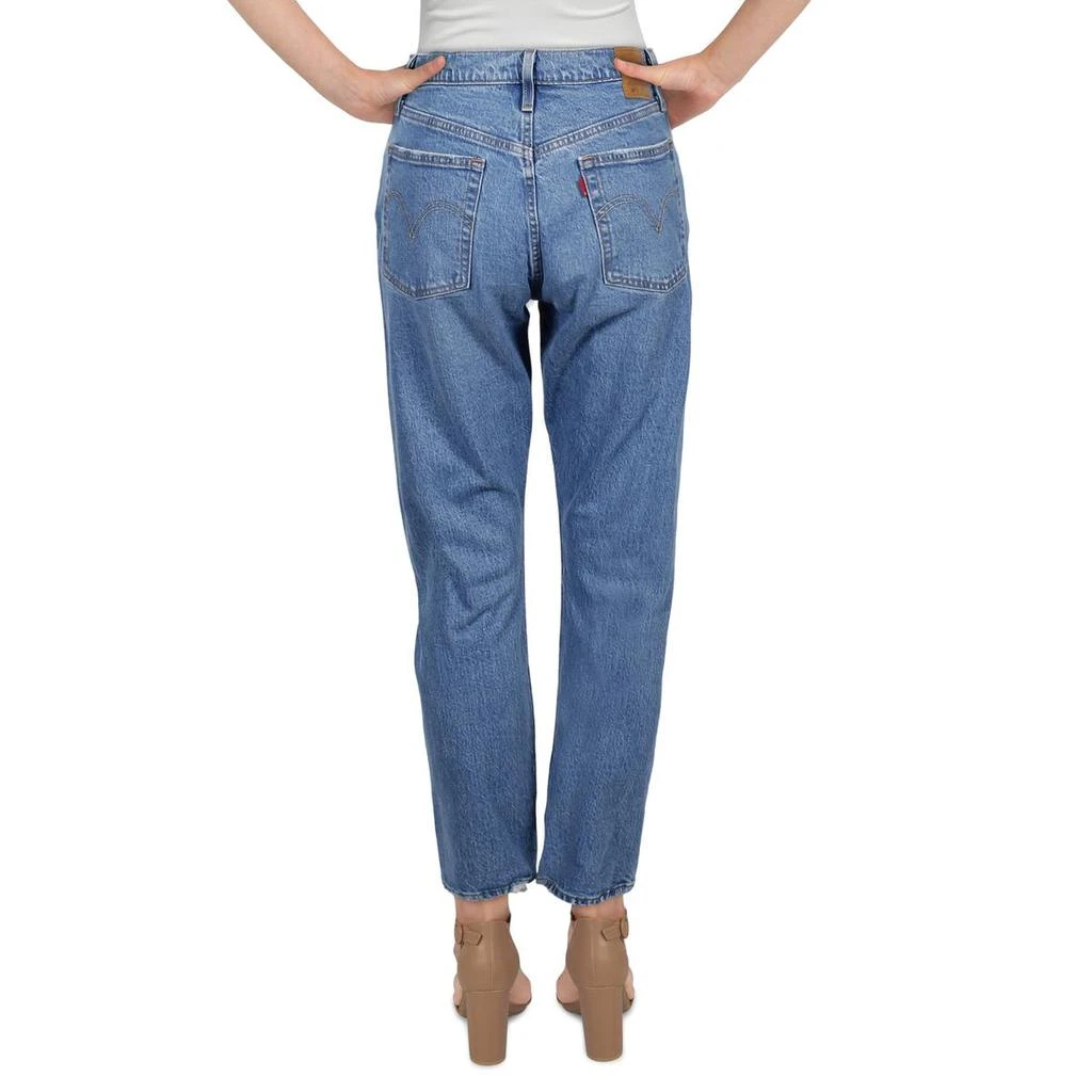 商品Levi's|Levi's Womens Jive 501 Raw Hem High Rise Skinny Jeans,价格¥54,第2张图片详细描述