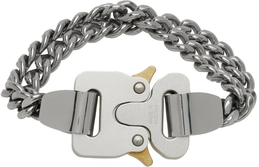 商品1017 ALYX 9SM|Silver 2X Chain Bracelet,价格¥1555,第1张图片