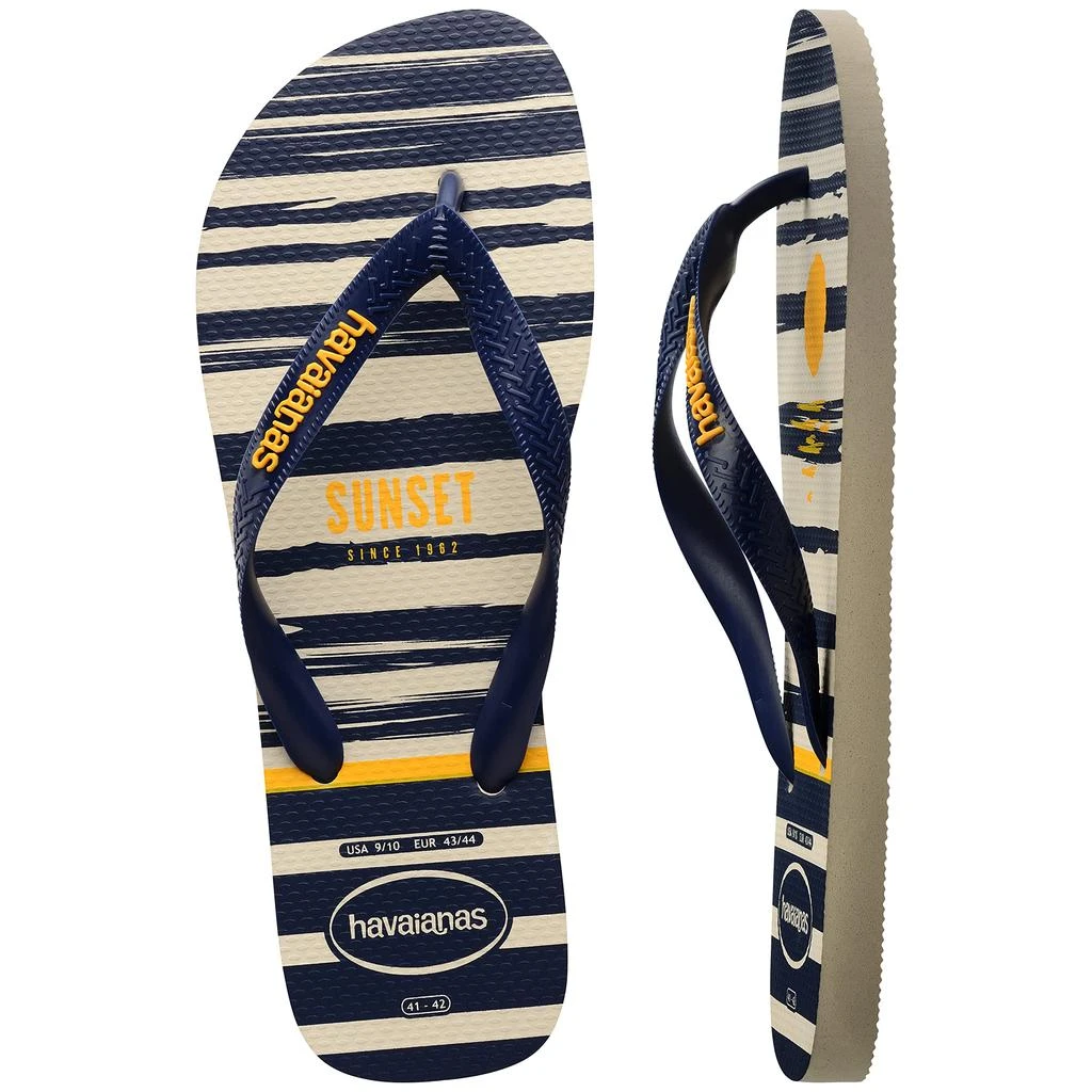 商品Havaianas|Top Nautical Flip Flop Sandal,价格¥90,第2张图片详细描述