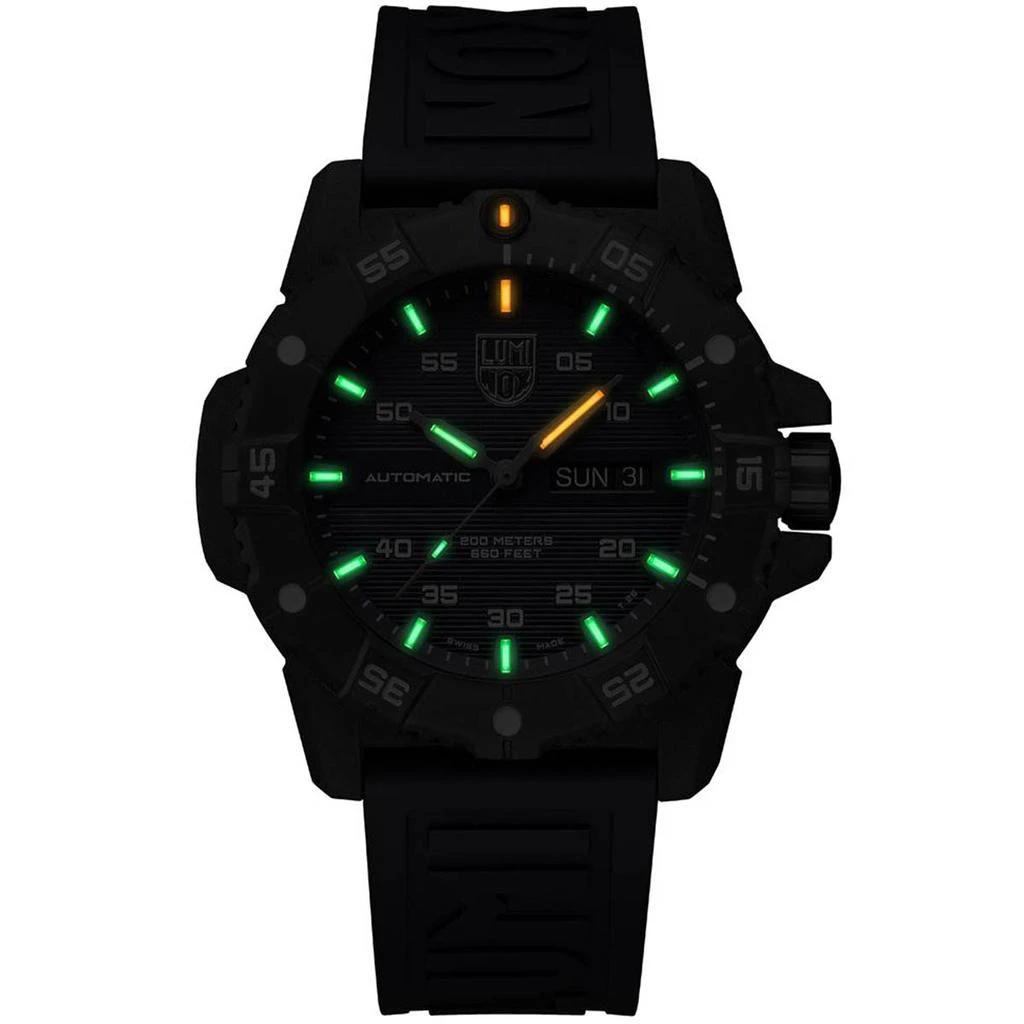 商品Luminox|Luminox Men's Automatic Watch - Master Carbon Seal Blue Dial Rubber Strap Dive | 3863,价格¥5380,第5张图片详细描述