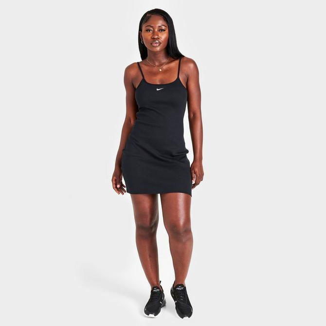 商品NIKE|Women's Nike Sportswear Essential Ribbed Dress,价格¥300,第2张图片详细描述