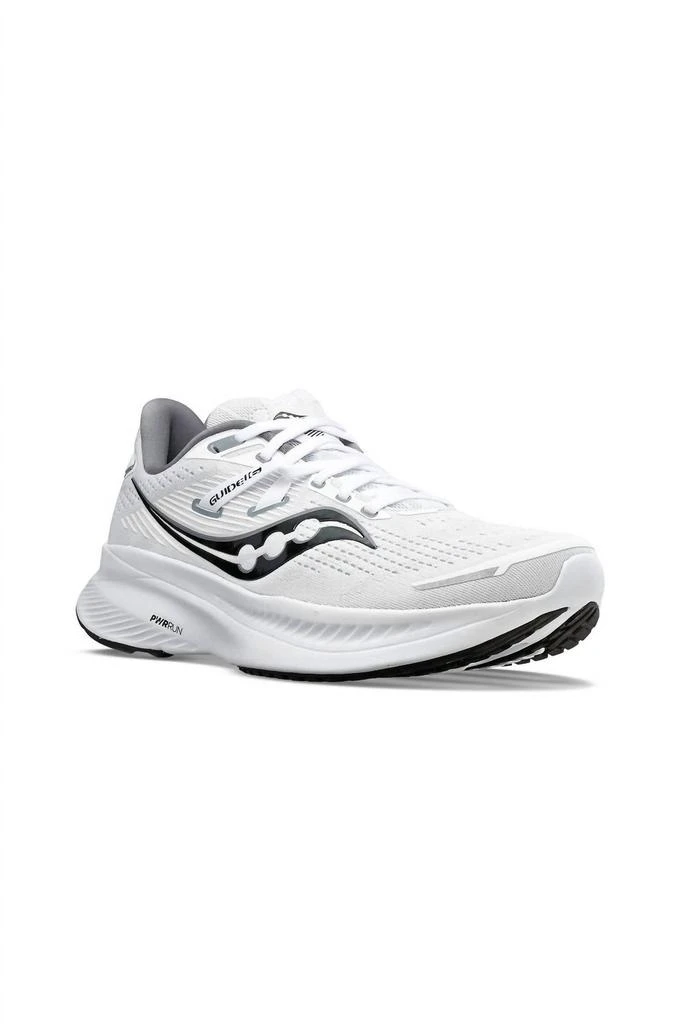商品Saucony|Men's Guide 16 Shoes In White,价格¥949,第1张图片