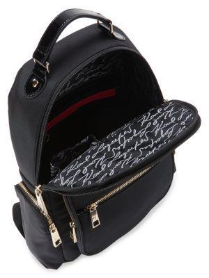 商品Karl Lagerfeld Paris|Appliqué Travel Backpack,价格¥669,第5张图片详细描述