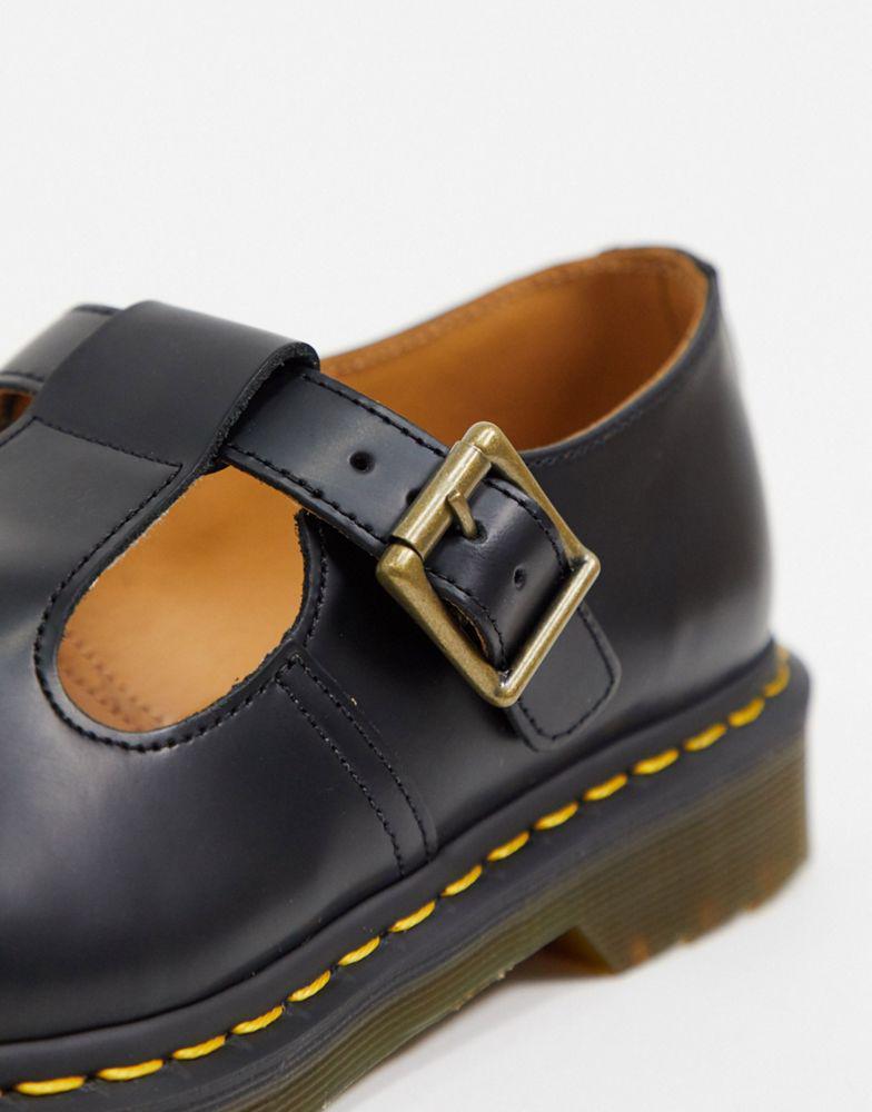 商品Dr. Martens|Dr Martens Polly mary jane flat shoes in black,价格¥985,第6张图片详细描述