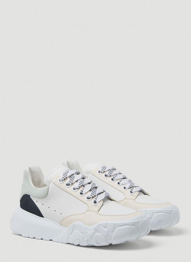商品Alexander McQueen|Court Sneakers in White,价格¥1696,第4张图片详细描述