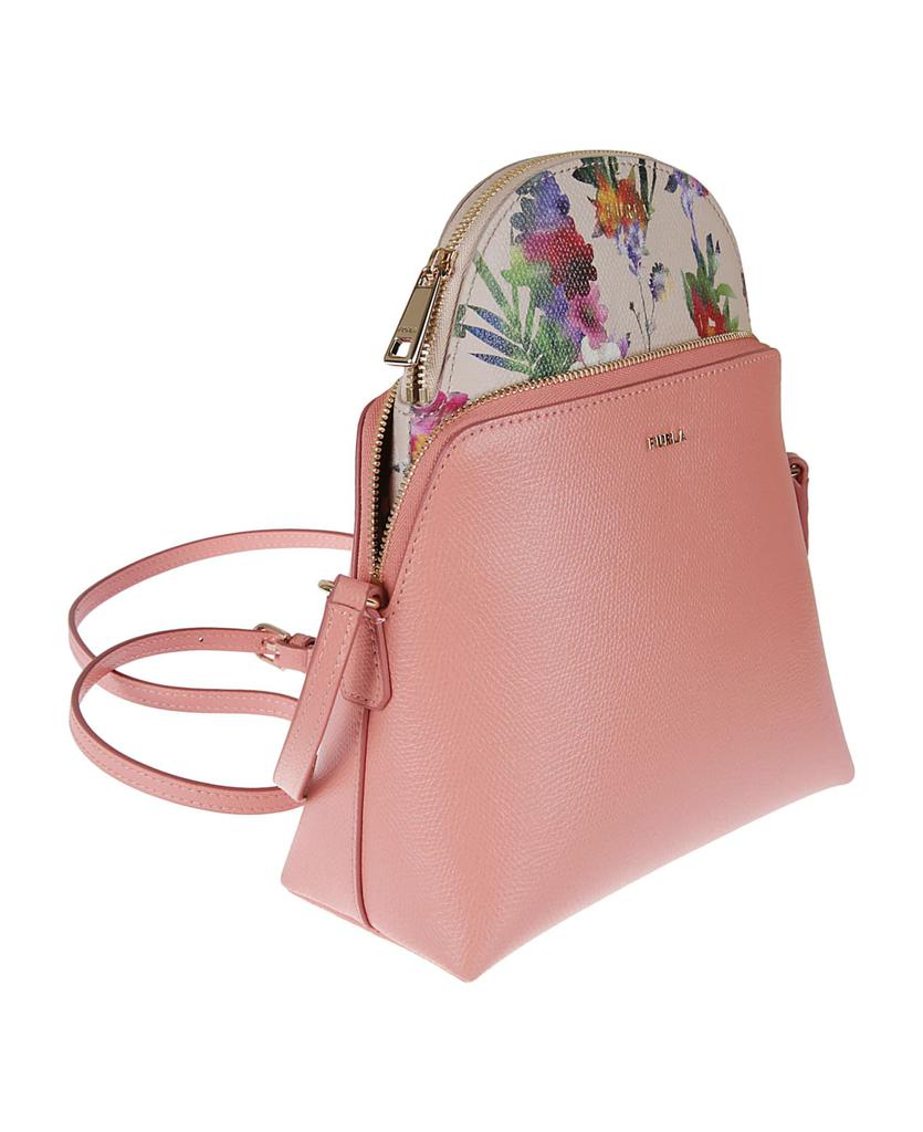 Floral Pouch Detail Shoulder Bag商品第3张图片规格展示
