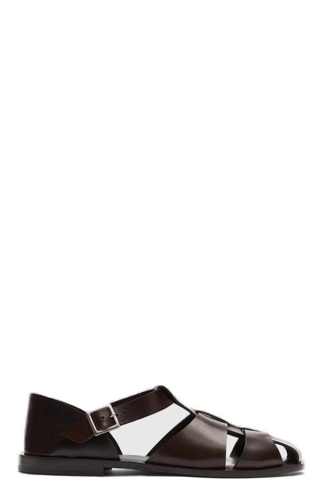 商品Scarosso|Scarosso Apollo Buckle-Fastened Sandals,价格¥2147,第1张图片