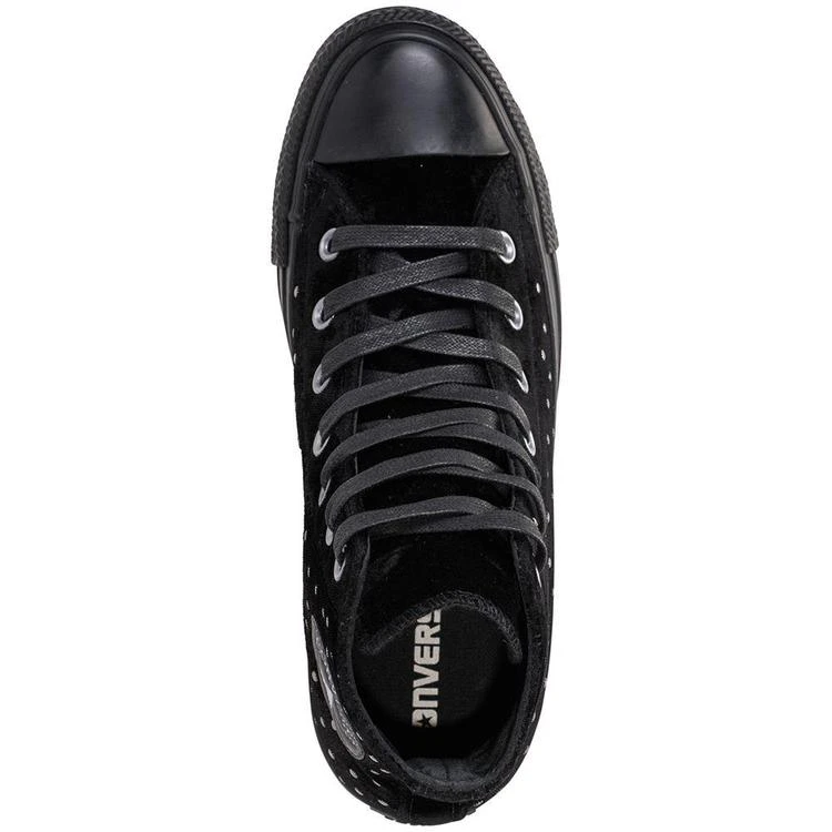 Women's Chuck Taylor Hi Velvet Stud Casual Sneakers from Finish Line 商品