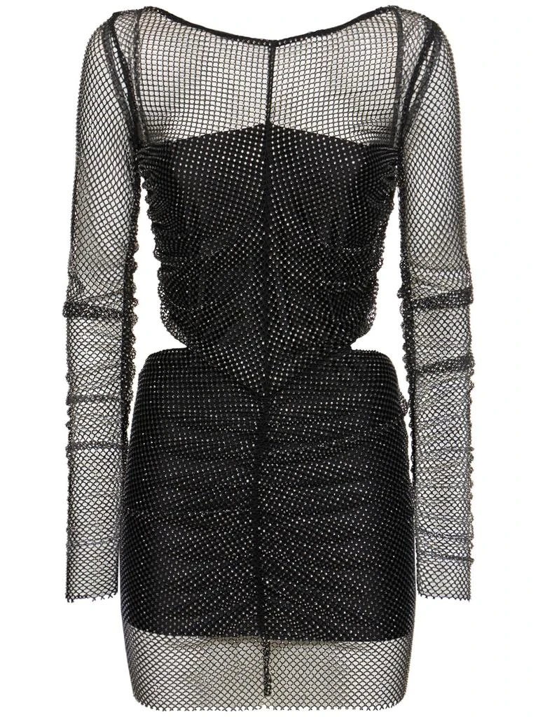 商品GIUSEPPE DI MORABITO|Embroidered Mesh Mini Dress,价格¥2516,第1张图片