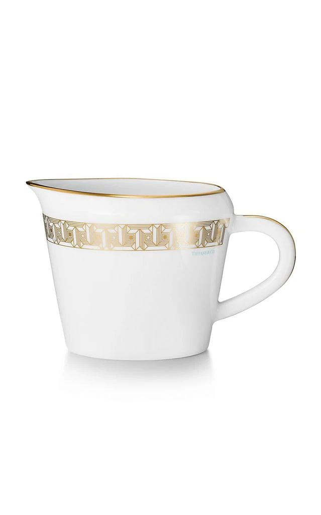 商品Tiffany & Co.|Tiffany & Co. - T True Porcelain Creamer - Gold - Moda Operandi,价格¥2651,第1张图片