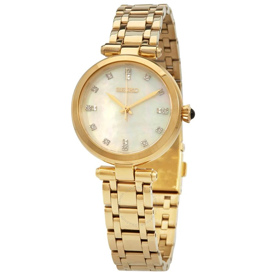 商品Seiko|Quartz Crystal White Dial Ladies Watch SRZ536P1,价格¥1852,第1张图片