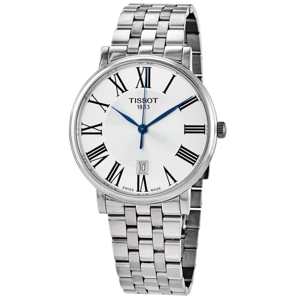 商品Tissot|Carson Premium Quartz Silver Dial Men's Watch T122.410.11.033.00,价格¥1796,第1张图片