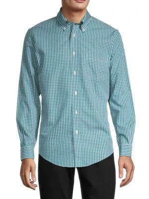 商品Brooks Brothers|Gingham Oxford Shirt,价格¥201,第1张图片