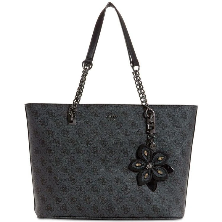 商品GUESS|Sibyl Logo Extra-Large Signature Tote,价格¥525,第1张图片