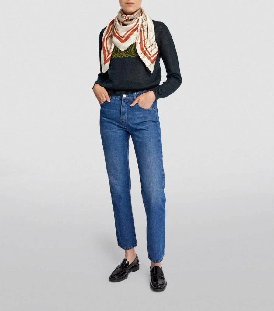 商品Max Mara|Silk Printed Scarf,价格¥1536,第2张图片详细描述