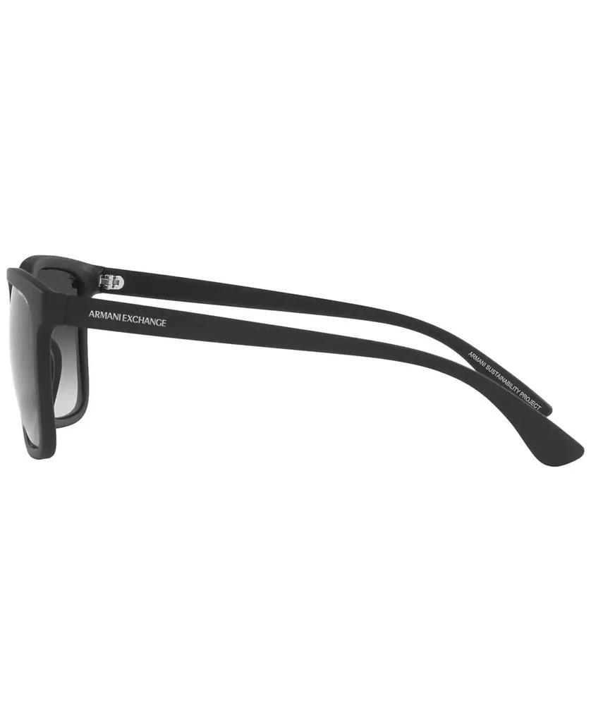 商品Armani Exchange|Men's Sunglasses, AX4112SU 55,价格¥676,第3张图片详细描述