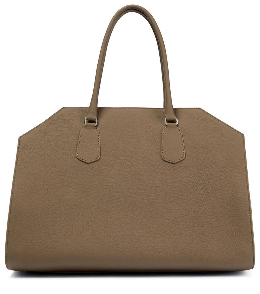 商品The Row|Geo Margeaux Large leather tote bag,价格¥26875,第1张图片